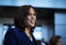 Kamala’s Cringeworthy Trump Mockery Backfires I dont know who they are speaking at microphone