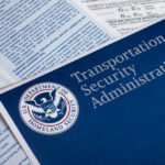 Trump’s TSA Pay Order Sparks Constitutional Chaos Transportation Security Administration brochure with forms and DHS seal.