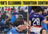 Stadium Cleanup Reflects Deep Cultural Norms Japanese fans win hearts again by cleaning stadium after FIFA World Cup match vs Netherlands