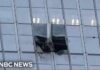 Aircraft crashes into a Beijing skyscraper