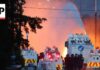 Water Cannons Roar — Streets On Fire Water Cannons Roar — Streets On Fire
