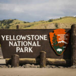 Bison Encounter Leaves Child Hospitalized Yellowstone National Park entrance sign