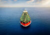 Ship Attacks Raise New Fears Oil tanker sailing straight through calm open sea
