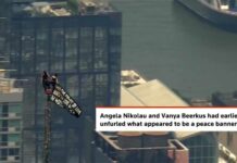 Russian Daredevils Scale Empire State Spire Body cam footage released of Empire State Building climbers