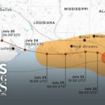 Tropical Storm Bertha closes in on Gulf Coast with up to 4 ft of storm surge expected