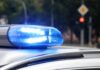 Ex-SEAL’s Bomb Plan Derailed By Clerk Police car blue siren light flashing