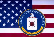 Election Dodge Wins America’s Top Spy Seat CIA emblem on the United States flag
