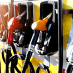 July Fourth Gas Prices Finally Drop Close-up of multiple gas pumps at a fuel station