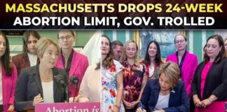'Their smiles are sinister': Massachusetts Gov faces fury after expanding abortion access till birth