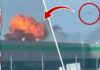 Eyewitness Footage Captures the Moment a Ukrainian Drone Sets Russian Wildberries Warehouse Ablaze