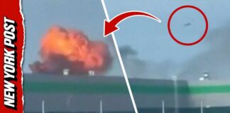Eyewitness Footage Captures the Moment a Ukrainian Drone Sets Russian Wildberries Warehouse Ablaze
