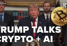 President Trump touts U.S. leadership in crypto, Bitcoin and AI at White House meeting