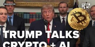 President Trump touts U.S. leadership in crypto, Bitcoin and AI at White House meeting