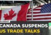 Canada suspends US trade talks as new 50% tariffs take effect