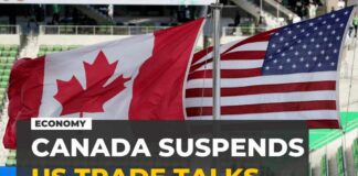 Canada suspends US trade talks as new 50% tariffs take effect