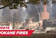 600+ structures lost, thousands of people are evacuated | Spokane County Wildfires: 10 a.m. Update