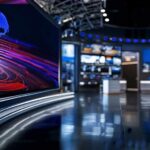 CNN Blew It On Dolly Parton Tribute modern television news studio with large video screens