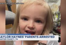 Parents Arrested After Missing Girl Found Dead Police: Saylor Hayes' parents tried to lead searchers away from water