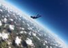 10,000-Foot Horror Ends With a Thud Skydiver freefalling above clouds and landscape