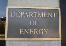 Ohio-Pennsylvania Nukes Get Mega Boost Department of Energy sign on building wall