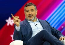 “Americans Will Die” If This Happens… Ted Cruz Ted Cruz speaking on stage, gesturing with one finger raised