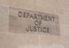 LA “Treatment” Empire Sparks DOJ Blitz Department of Justice building wall sign